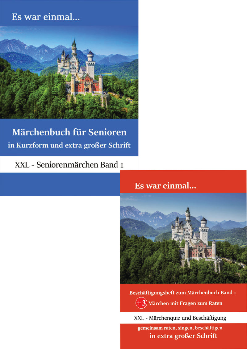 2er Set Märchenquiz und Beschäftigung